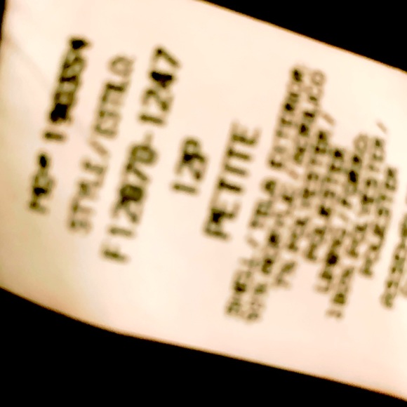 Suit Jacket Womens- Sag Harbor Blazer Women's Size 12 Petite Tweed - Picture 6 of 6